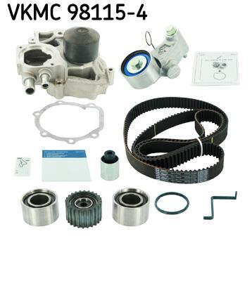 Pompe à eau + kit de courroie de distribution (Kit courroie de distribution) SKF ref. VKMC 98115-4